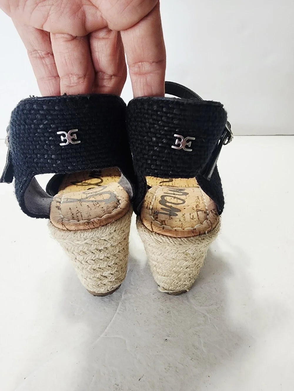 Sam Edelman black suede